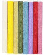 Crêpepapier standaard kleuren 8 rolletjes 25 x 60 cm per rol, Materiaal, ., Nieuw, Ophalen of Verzenden