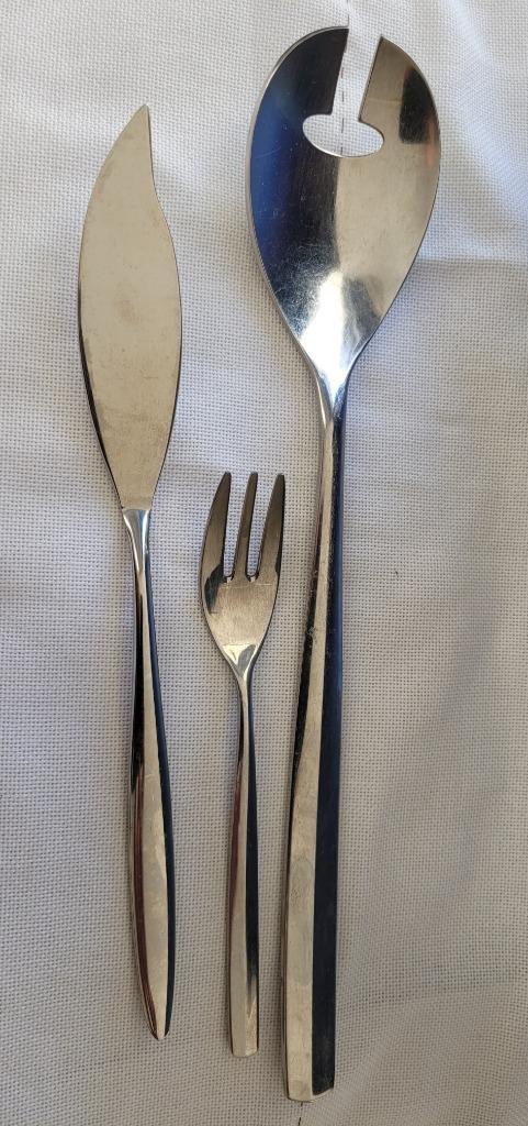 Bestekdelen Guy Degrenne – Cannes, Confidence & Nice, Huis en Inrichting, Keuken | Bestek, Zo goed als nieuw, Los bestek, Rvs of Chroom