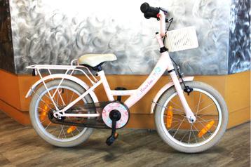 Nette gebruikte Flower Fun meisjesfiets 16 inch beschikbaar voor biedingen