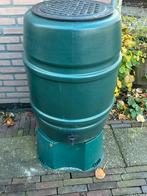 Regenton op voet met kraantje, Tuin en Terras, Regentonnen, Ophalen, Kunststof, Gebruikt, Met kraantje