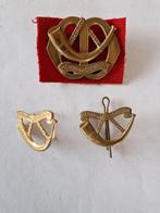 Baret embleem menno van coehoorn, Verzamelen, Ophalen of Verzenden, Landmacht, Nederland, Embleem of Badge