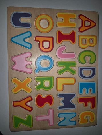 Houten Alfabet Puzzel - Compleet! beschikbaar voor biedingen