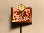 Metalen STELLA ARTOIS BIERMERK Speld (Rood/Wit/Messingkl.)., Verzenden, Zo goed als nieuw, Merk, Speldje of Pin