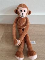 Knuffel Hema aap magneten lange armen benen bruin K9322, Kinderen en Baby's, Speelgoed | Knuffels en Pluche, Ophalen of Verzenden
