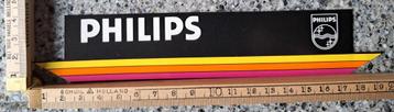 Vintage sticker LOGO MERK Philips mooie retro strepen  beschikbaar voor biedingen
