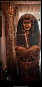 Unieke Egyptische  Sarcofaag  Kast, Ophalen
