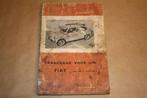 Vraagbaak Fiat 600, 600D Multipla - 1965, Ophalen of Verzenden
