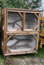 Konijnen flat, Dieren en Toebehoren, Knaagdieren en Konijnen | Hokken en Kooien, 110 cm of meer, Ophalen of Verzenden, Zo goed als nieuw