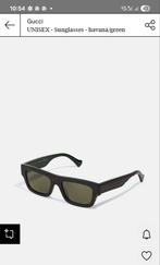 Gucci unisex glasses Havana green, Ophalen of Verzenden, Zo goed als nieuw, Zonnebril, Overige merken