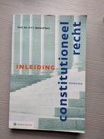 Inleiding constitutioneel recht 8e druk, Boeken, Studieboeken en Cursussen, Ophalen of Verzenden, Alpha, Gelezen, WO