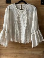 Zara prachtige brocante blouse maat XL, Ophalen of Verzenden, Zo goed als nieuw, Maat 46/48 (XL) of groter, Wit