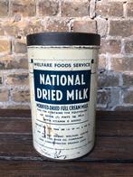 Blik WO II, Engeland, national dried milk, Ophalen of Verzenden, Gebruikt, Overige, Overige merken