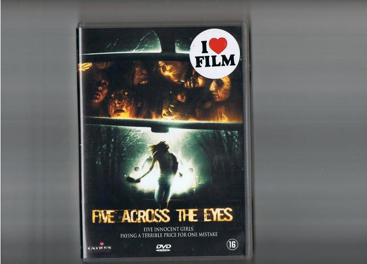 DVD Five Across The Eyes (€6,5 inclusief verzendkosten), Cd's en Dvd's, Dvd's | Horror, Zo goed als nieuw, Verzenden