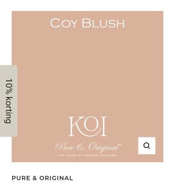 Pure en Original Coy Blush beschikbaar voor biedingen