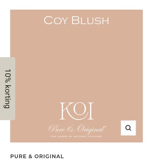 Pure en Original Coy Blush, Doe-het-zelf en Verbouw, Verf, Beits en Lak, Nieuw, Verf, Minder dan 5 liter, Roze, Ophalen of Verzenden