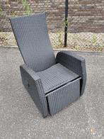 Verstelbare tuinstoel Wicker van Jysk, Tuin en Terras, Tuinstoelen, Ophalen, Gebruikt, Wicker, Verstelbaar