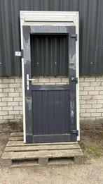 (5) Nieuwe kunststof achterdeur incl kozijn, Doe-het-zelf en Verbouw, Kozijnen en Schuifpuien, Kunststof, Deurkozijn, Nieuw, 150 tot 225 cm