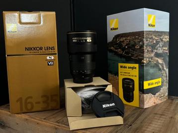 Full Frame lens Nikon AF-S 16-35mm F/4.0G ED VR 