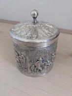 Prachtige vintage verzilverd theebus van Douwe Egberts, Antiek en Kunst, Ophalen of Verzenden