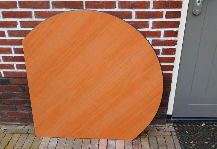 Ahrend trespa blad - bureaublad - tafelblad - houtlook, Huis en Inrichting, Bureaus, Zo goed als nieuw, Ophalen