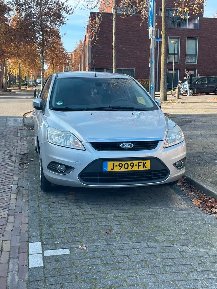 Ford Focus 1.6 74KW 5D 2008 Grijs, Auto's, Ford, Particulier, ABS, Airbags, Airconditioning, Alarm, Boordcomputer, Centrale vergrendeling