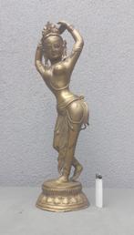 Dansende Tara Boeddha, 46 cm, brons, 2e helft 20e eeuw, Ophalen of Verzenden