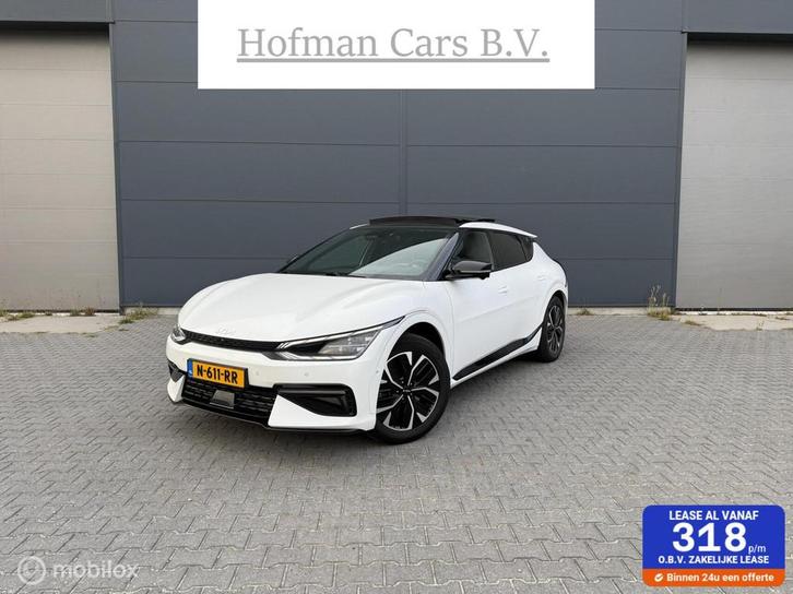 Kia EV6 GT-Line 77.4 kWh SOH95% Trekhaak Schuifdak Incl BTW, Auto's, Kia, Bedrijf, Te koop, EV6, 360° camera, ABS, Achteruitrijcamera