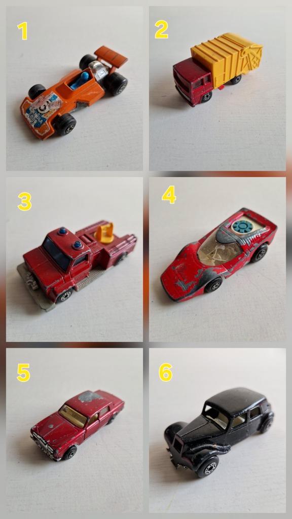 Modelauto's Matchbox diversen, Hobby en Vrije tijd, Modelauto's | Overige schalen, Gebruikt, Auto, Ophalen of Verzenden