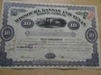 Missouri Kansas and Texas Railway Compagny...1886, Postzegels en Munten, Aandelen en Waardepapieren, Ophalen of Verzenden, Voor 1920