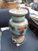Lampevoet, italie, vaasmodel retro 50 cm hoog gaaf aardewerk, Antiek en Kunst, Antiek | Keramiek en Aardewerk, Ophalen of Verzenden