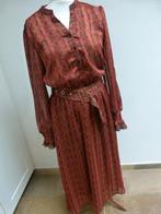 Harper & Yve lange gevoerde jurk in bruin tinten M 38 40, Kleding | Dames, Maat 38/40 (M), Bruin, Ophalen of Verzenden, Zo goed als nieuw