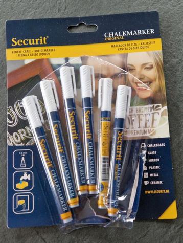 securit krijtmarker 1-2 mm (fijn) beschikbaar voor biedingen