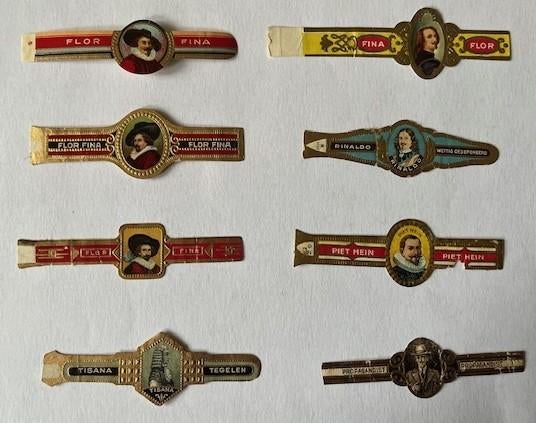 Klassieke sigarenbandjes, Verzamelen, Ophalen of Verzenden, Gebruikt, Sigarenbandjes