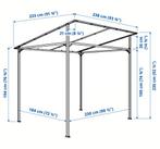 Paviljoen, overkapping,  partytent Ikea Gunnön, Ophalen, Partytent, Minder dan 4 meter, Minder dan 5 meter