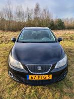Seat Ibiza 1.2TDI 55KW Ecomotive ST 2011 Zwart, Auto's, Voorwielaandrijving, Stof, Beige, 1199 cc