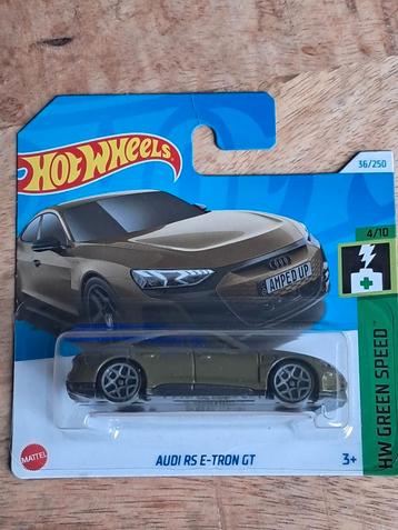 Hot Wheels Audi RS E-Tron GT groen nieuw in verpakking  beschikbaar voor biedingen