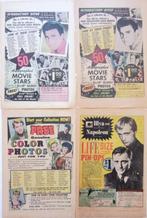 60+ VS advertenties foto's posters artiesten sterren 50-60s, Verzamelen, Verzenden, Zo goed als nieuw, Overige typen