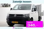 Volkswagen Transporter T6 2.0 TDI 150pk Lang D.C. Open laadb, Auto's, Bestelauto's, 15 km/l, Gebruikt, Euro 6, 4 cilinders