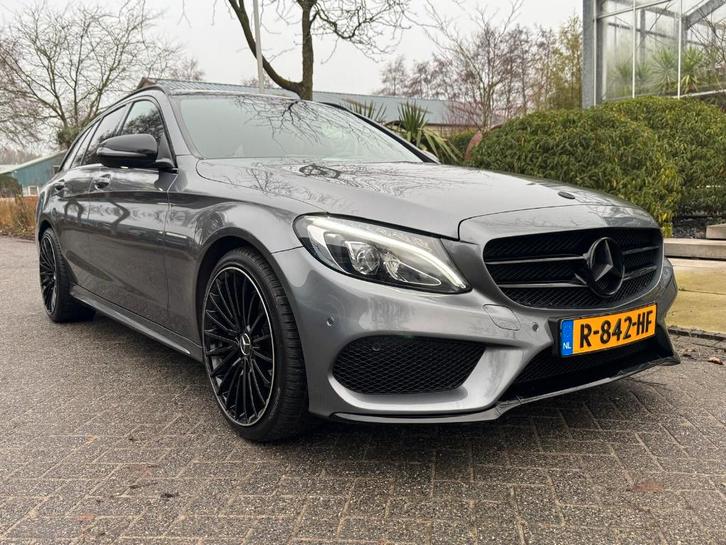 Mercedes-Benz C-Klasse C180 158 pk 9G-TRONIC 2018 Grijs, Auto's, Mercedes-Benz, Bedrijf, Te koop, C-Klasse, ABS, Achteruitrijcamera