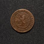 1/2 cent 1886, Verzenden, Koning Willem III, Losse munt
