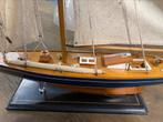Model zeilboot 60x84 cm (heeft 10 jaar in etalage gestaan), Hobby en Vrije tijd, Modelbouw | Boten en Schepen, Ophalen, Gebruikt