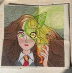 Harry potter Hermelien Borduren, Antiek en Kunst, Kunst | Designobjecten, Ophalen of Verzenden