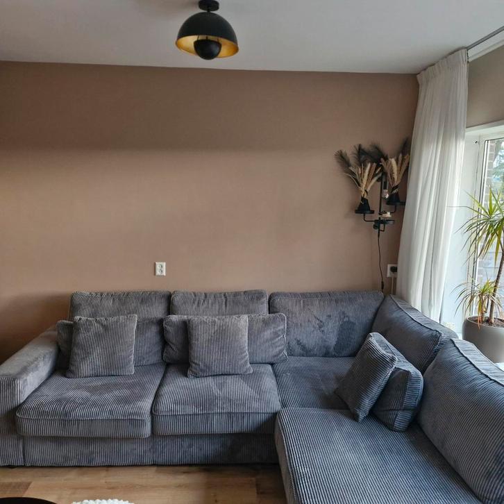 Ruime bank, 2,5 jaar oud. Zo goed als nieuw, Huis en Inrichting, Banken | Bankstellen, Kunststof, Stof, Ophalen