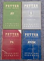 Petter stationaire motor instructieboekjes - AV, B, PA, AV2M, Ophalen of Verzenden