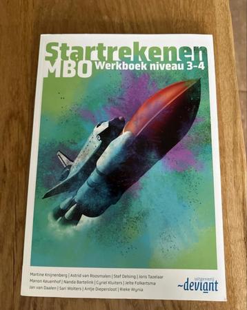 Startrekenen werboek MBO Niveau 3-4 beschikbaar voor biedingen