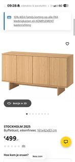 IKEA Stockholm 25 Dressoir !, 150 tot 200 cm, Nieuw, Ophalen of Verzenden, Minder dan 100 cm