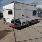 Caravan Chateau Calista 380 met nette voortent, verduisterin, Lengtebed, Particulier, Rondzit, Tot 4 meter