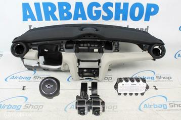 Airbag set - Dashboard zwart/wit Mini Cooper F55 F56 F57 beschikbaar voor biedingen