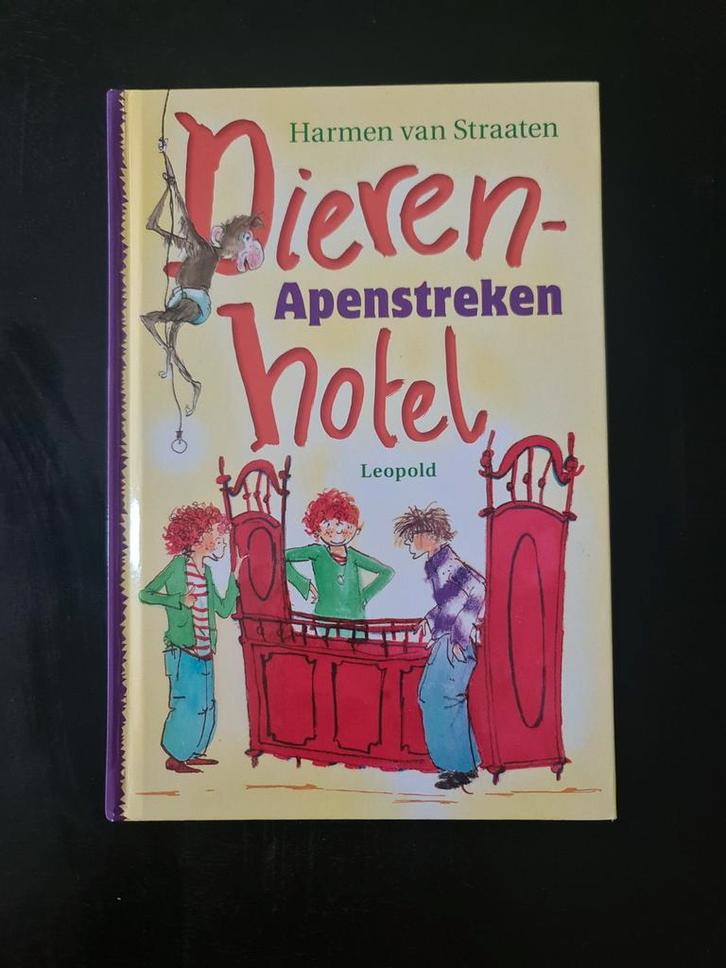 Dierenhotel Apenstreken - Harmen van Straaten avi E5, Boeken, Kinderboeken | Jeugd | onder 10 jaar, Nieuw, Fictie algemeen, Ophalen of Verzenden