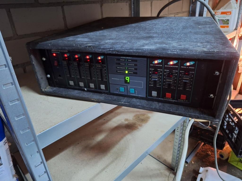 Dimmerpack met 8 par lampen, Ophalen, Gebruikt